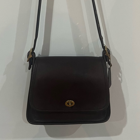 Coach Vintage Brown Shoulder Bag - Picture 2 of 8